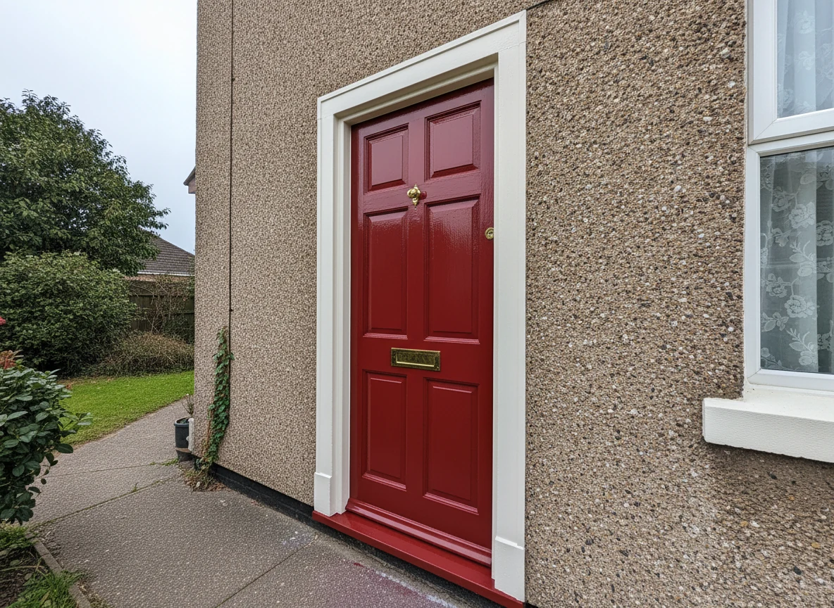 Front door painters in Slough by Slough Decorators